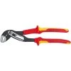 Heavy Duty Forged Steel 10 in. Alligator Pliers with 61 HRC Teeth and 1,000-Volt Insulation by KNIPEX