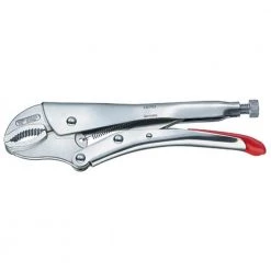 12 in. Locking Pliers with Round Jaws by KNIPEX