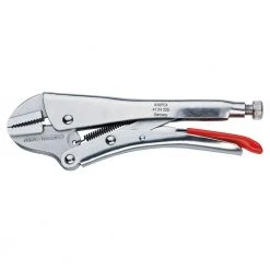 9 in. Locking Pliers with Straight Jaws by KNIPEX