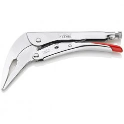 10 in. Angled Long Nose Locking Pliers by KNIPEX