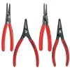 Precision Snap Ring Pliers Set in Tool Roll (4-Piece) by KNIPEX
