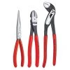3-Piece Forged Steel Universal Pliers Set with Alligator Pliers Set by KNIPEX