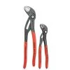 Forged Steel Cobra Pliers Set with 61 HRC Teeth (2-Piece) by KNIPEX