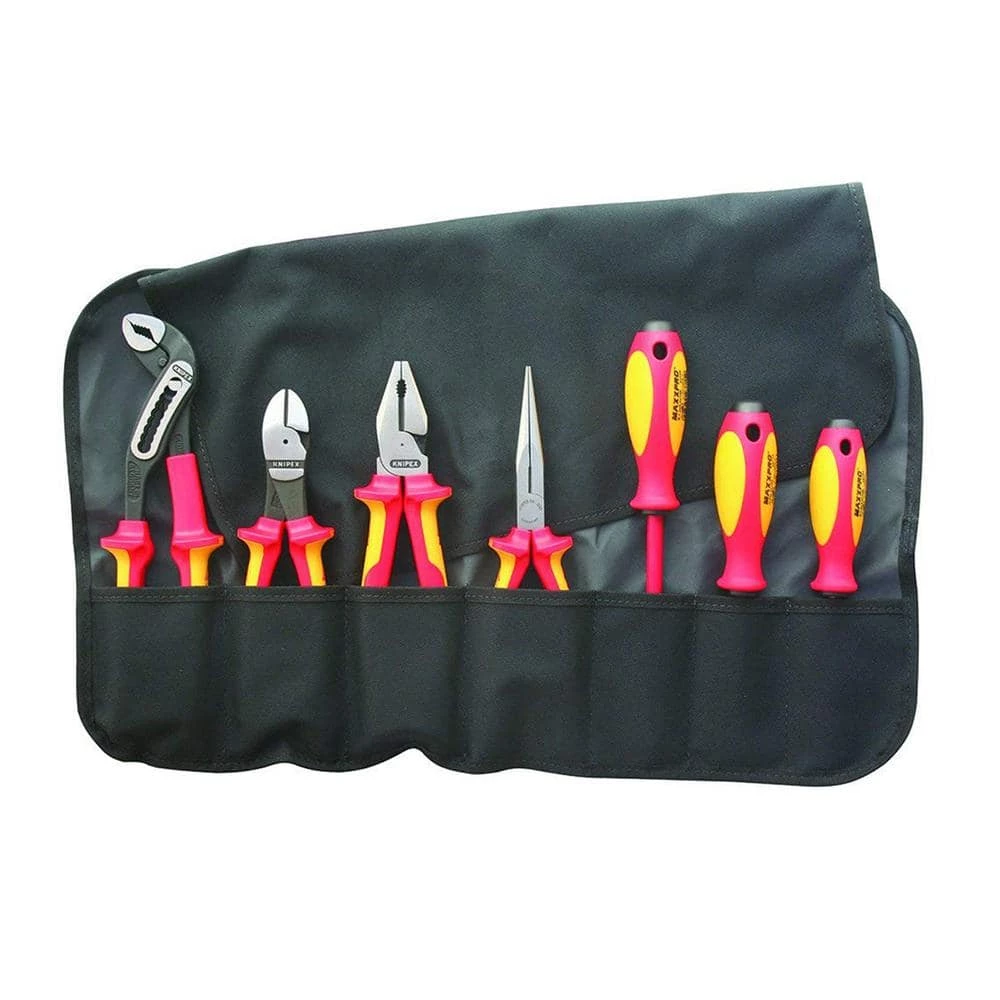 Pliers and Screwdriver Tool Set with Nylon Pouch (7-Piece) by KNIPEX 2 Pliers and Screwdriver Tool Set with Nylon Pouch (7-Piece) by KNIPEX - Image 2