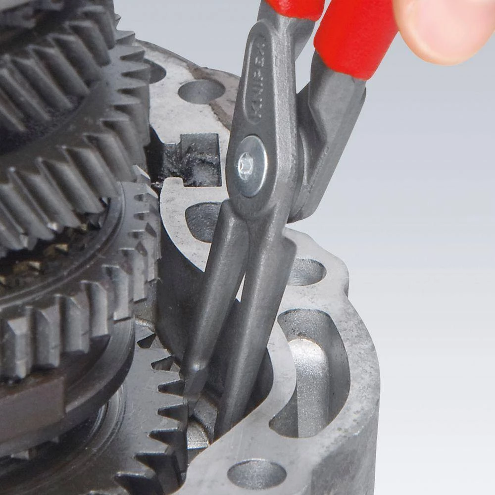 7-1/4 in. Straight Internal Snap-Ring Precision Pliers by KNIPEX 2 7-1/4 in. Straight Internal Snap-Ring Precision Pliers by KNIPEX - Image 2