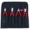4-Piece Circlip Snap with Ring Set in Pouch by KNIPEX