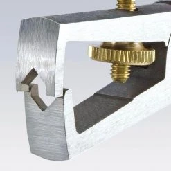 6-1/4 in. End-Type Wire Stripper with Comfort Grip by KNIPEX -KNIPEX Sales Store knipex wire strippers 11 02 160 4f 1000