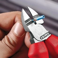 6-1/4 in. Diagonal Cutter and Insulation Stripper by KNIPEX -KNIPEX Sales Store knipex wire strippers 14 22 160 1f 1000
