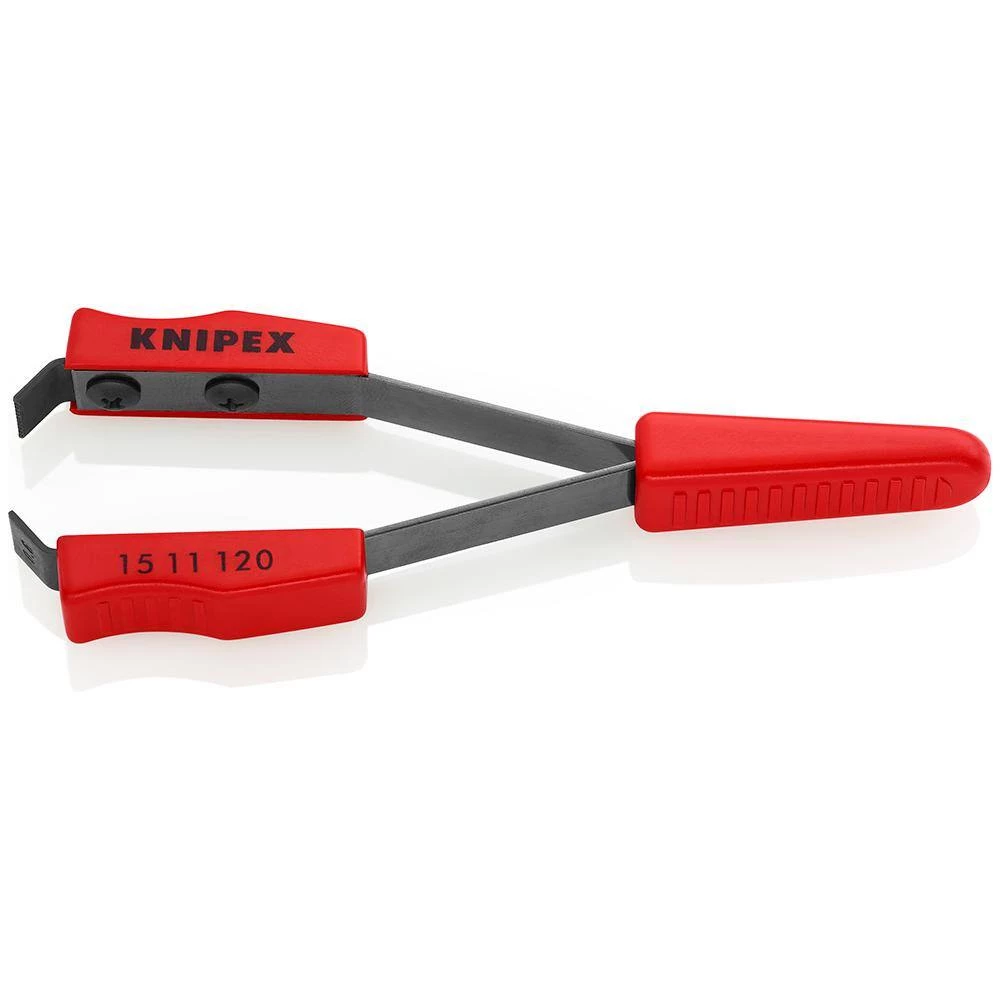4-1/2 in. Coated Wire Stripping Tweezers by KNIPEX 2 4-1/2 in. Coated Wire Stripping Tweezers by KNIPEX - Image 2