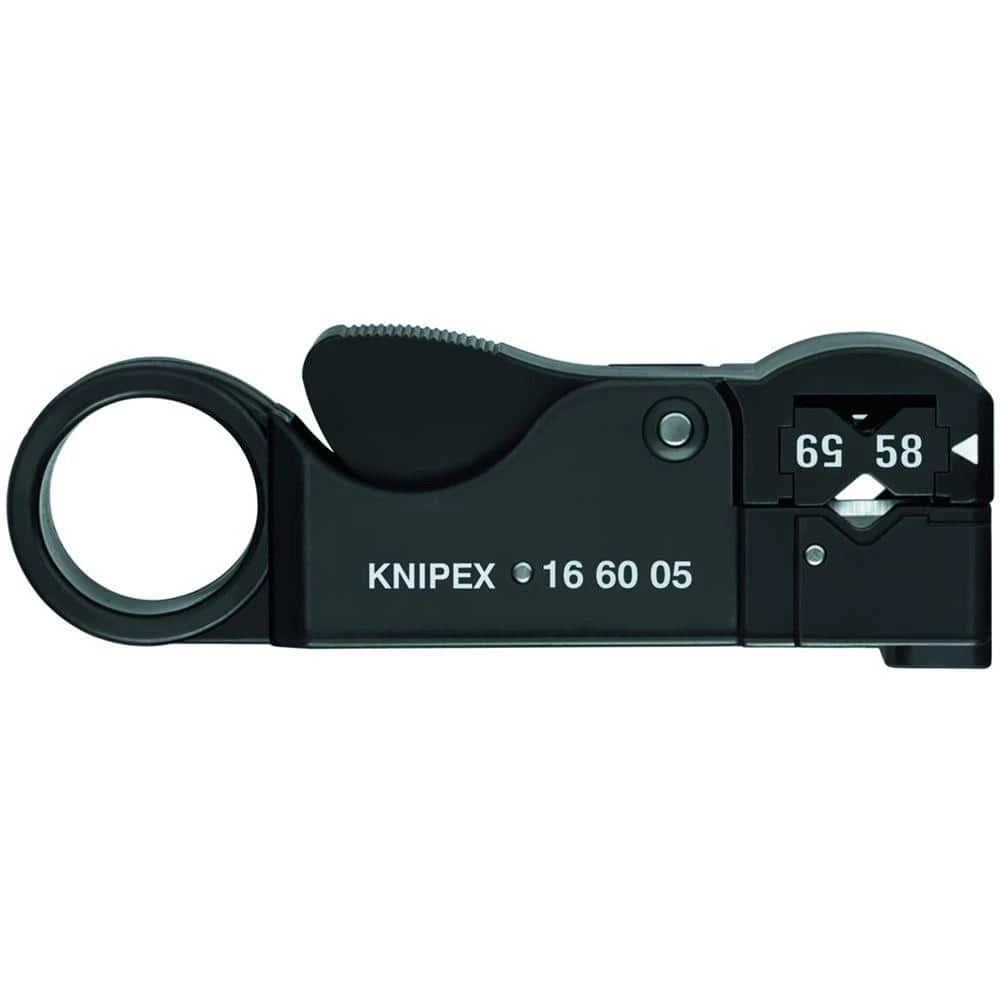 4-1/4 in. Coax Wire Stripper by KNIPEX 1 4-1/4 in. Coax Wire Stripper by KNIPEX