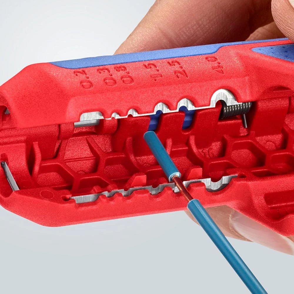 ErgoStrip Universal Dismantling, Wire Stripping and Cutting Tool for Metric Wire Sizes by KNIPEX 3 ErgoStrip Universal Dismantling, Wire Stripping and Cutting Tool for Metric Wire Sizes by KNIPEX - Image 3
