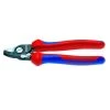 6-1/2 in. Cable Shears with Comfort Grip by KNIPEX