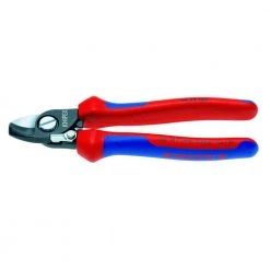 6-1/2 in. Cable Shears with Comfort Grip by KNIPEX
